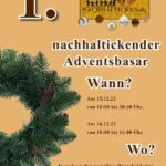 Nachhaltickender Adventsbasar