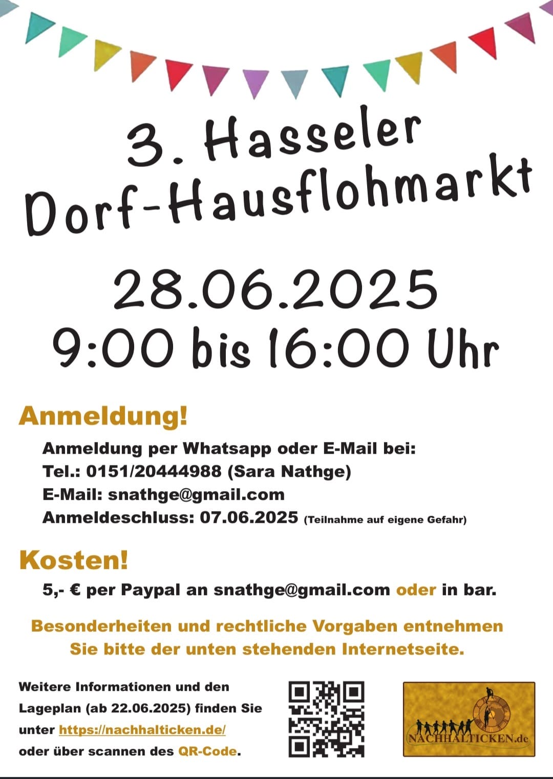 3. Hasseler Hausflohmarkt