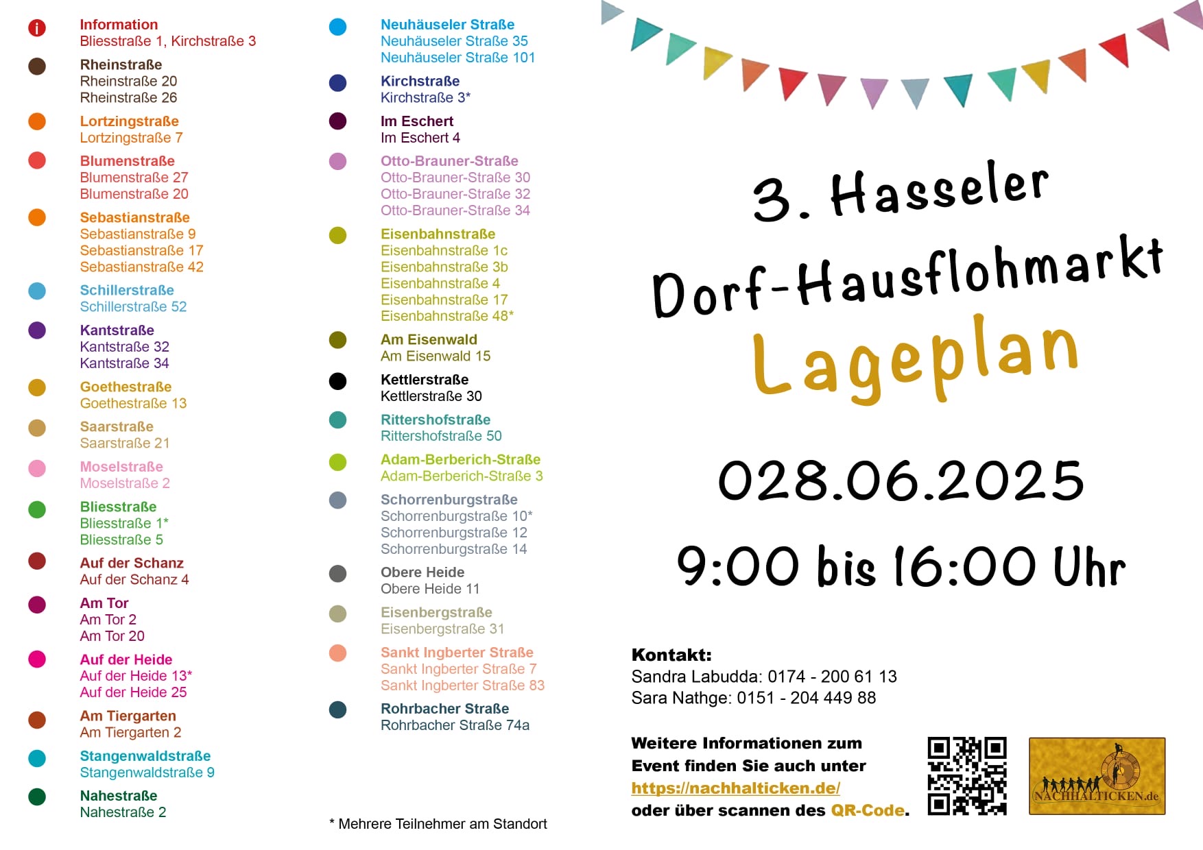 3. Hasseler Hausflohmarkt